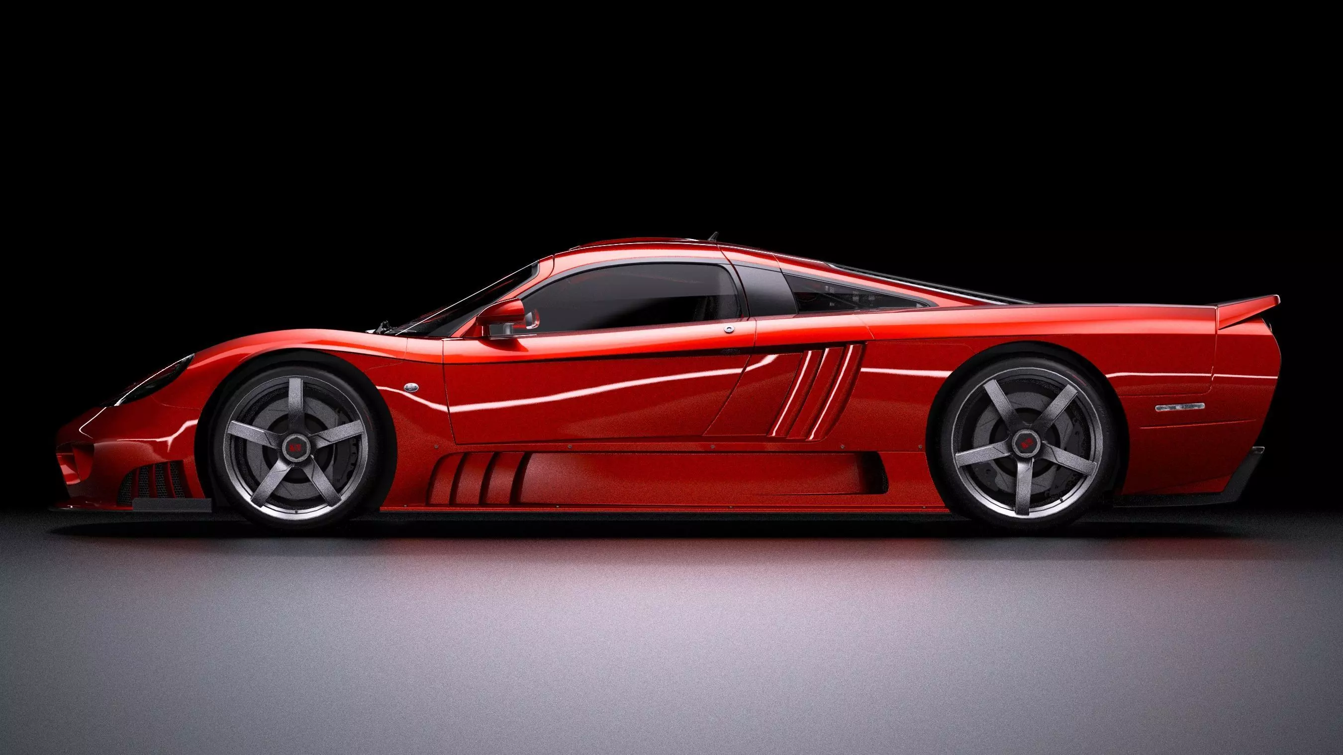 2005 Saleen S7 Twin Turbo Low-poly 3D model_8