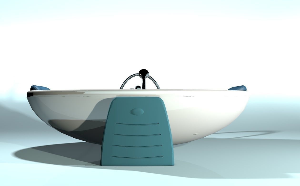 New  style  jacuzzi  for interior   3D model_1