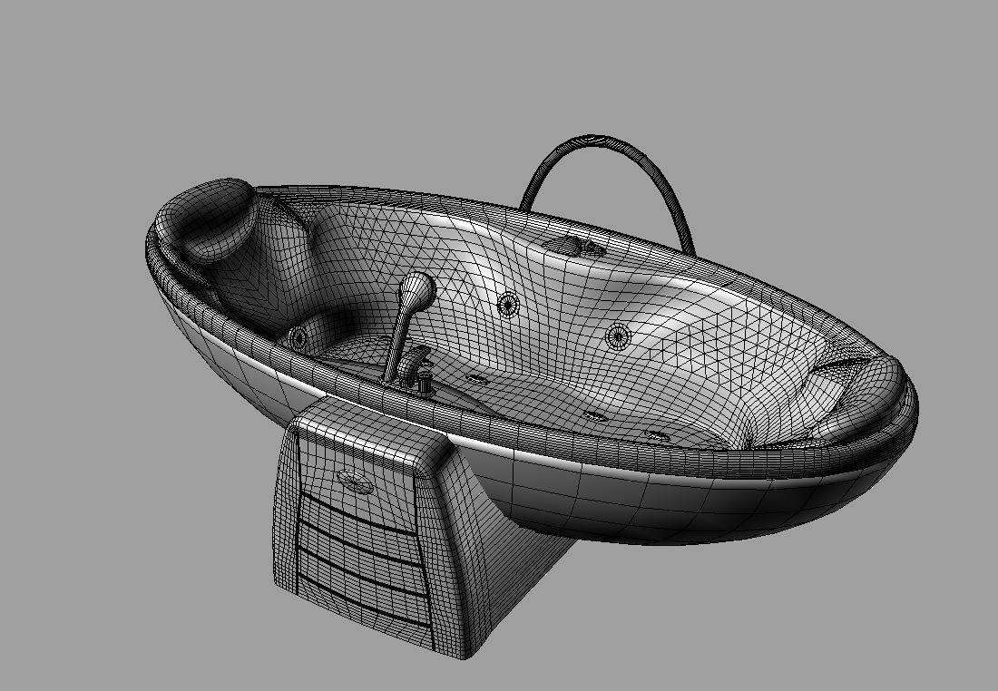 New  style  jacuzzi  for interior   3D model_6