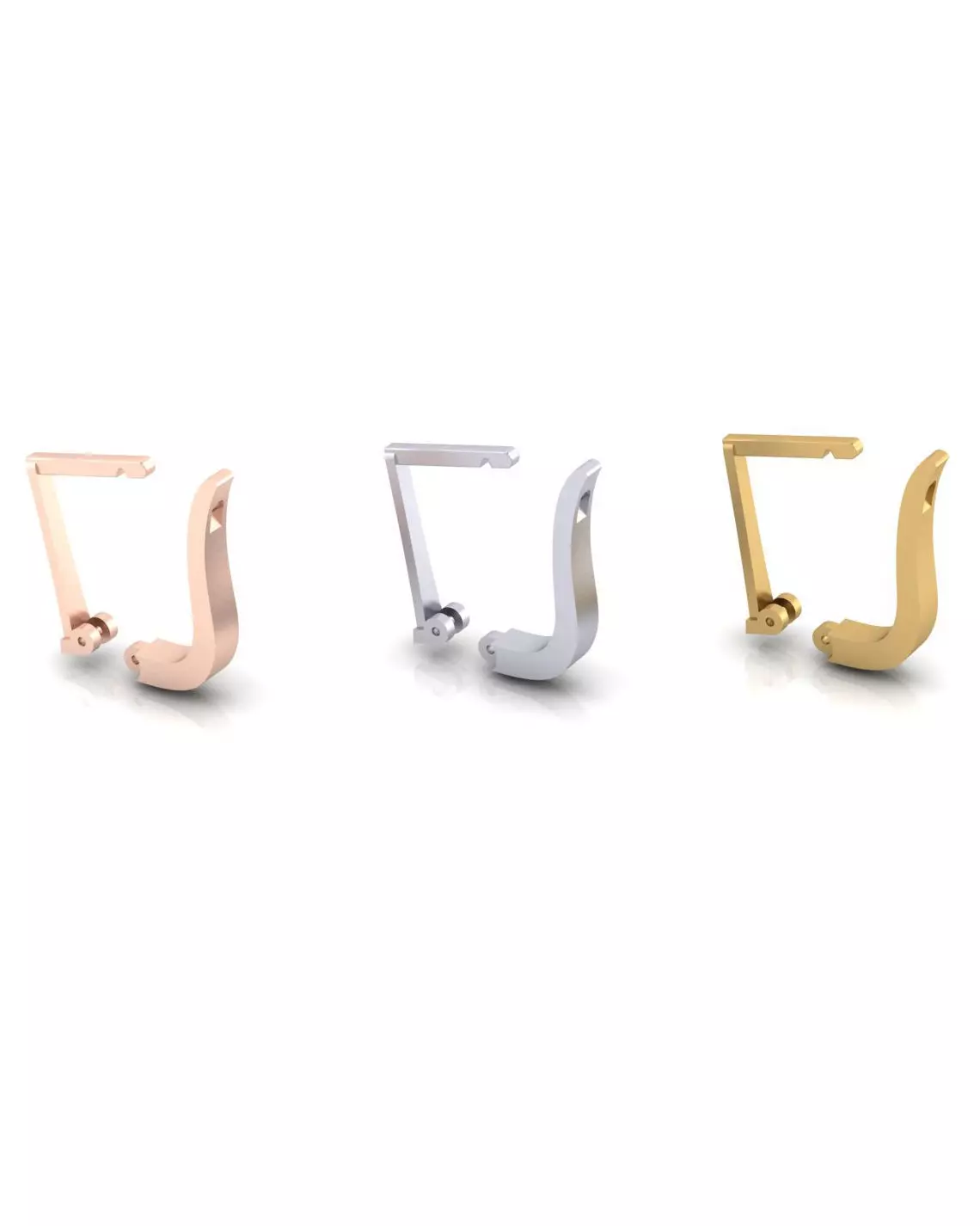 earring back or earring clutch free 3dm stl Free 3D print model