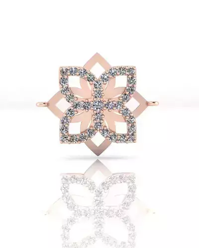 flower jewelry pendant or bracelet 