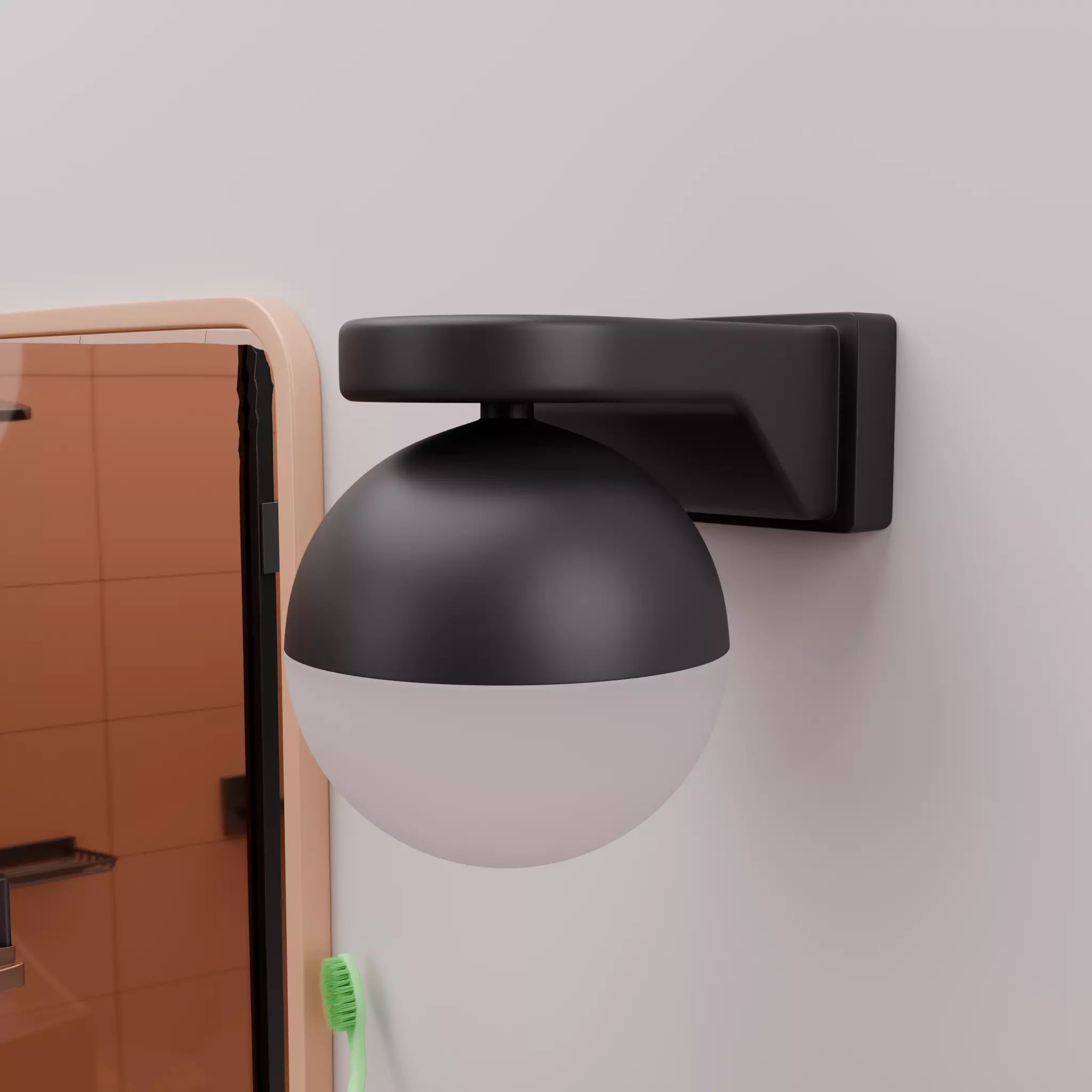 Stylized Isometric Home Pack 8 Modular Rooms Low-poly 3D model_58