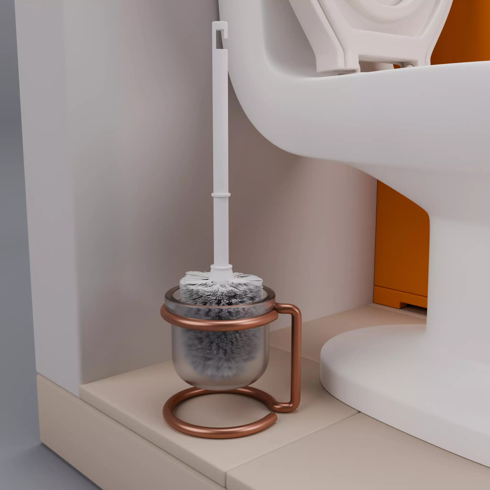 Stylized Isometric Home Pack 8 Modular Rooms Low-poly 3D model_50