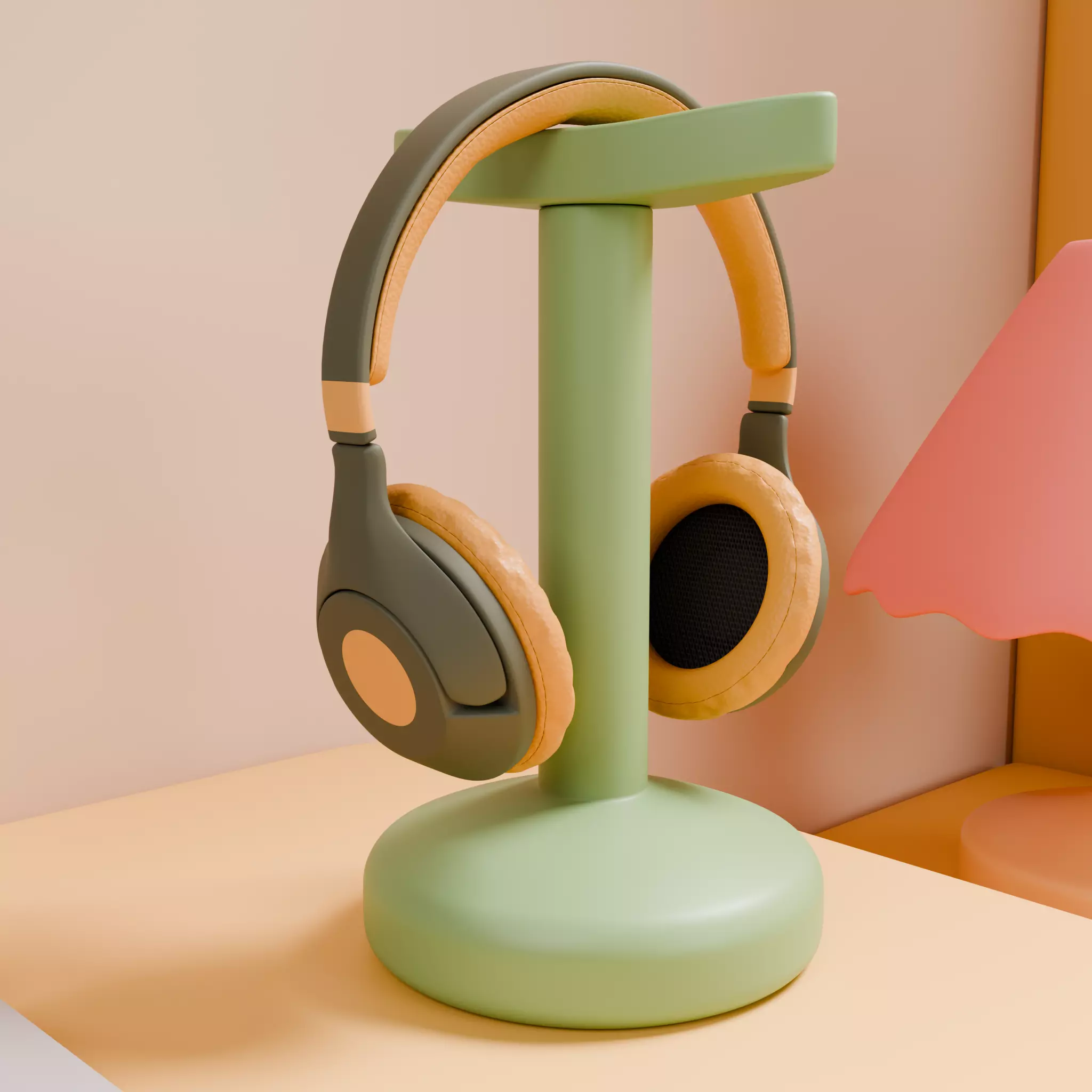 Stylized Isometric Home Pack 8 Modular Rooms Low-poly 3D model_112