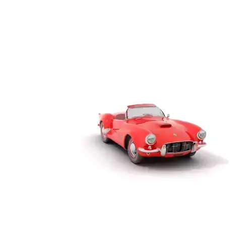 Classic Red Convertible model pack Low-poly 3D model Classic Red Convertible model pack Low-poly 3D model