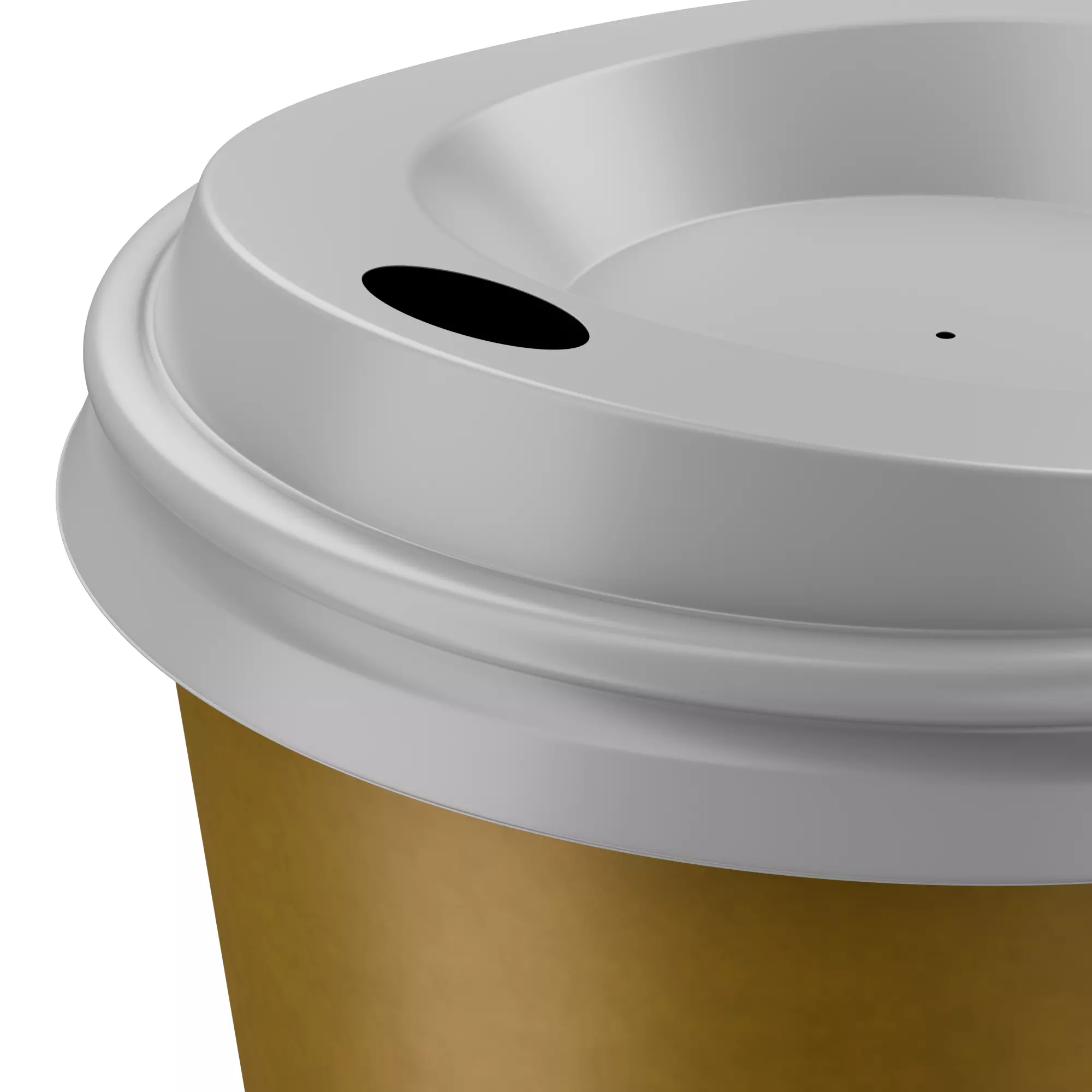 Cup To Go with Latte 3D model_28