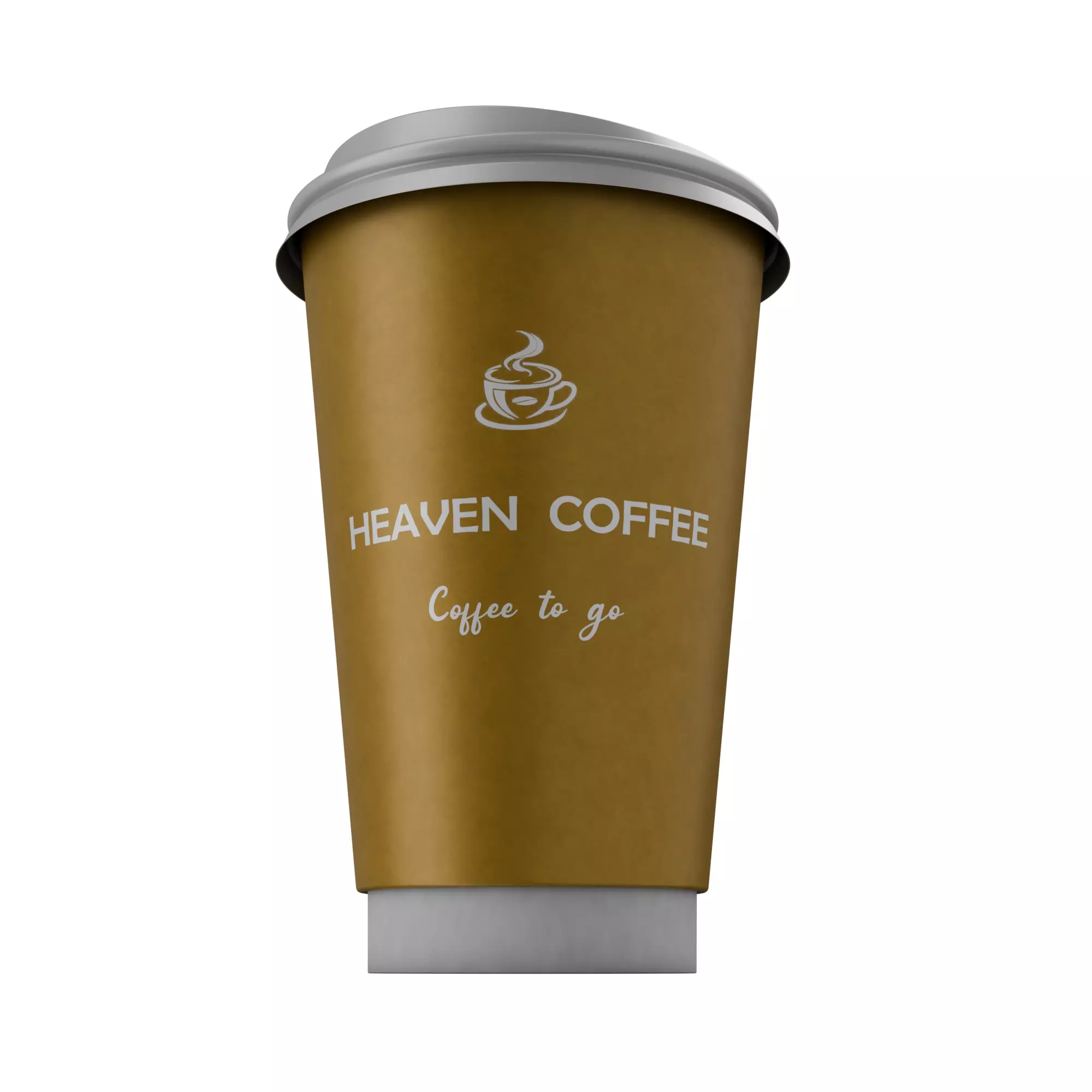 Cup To Go with Latte 3D model_23