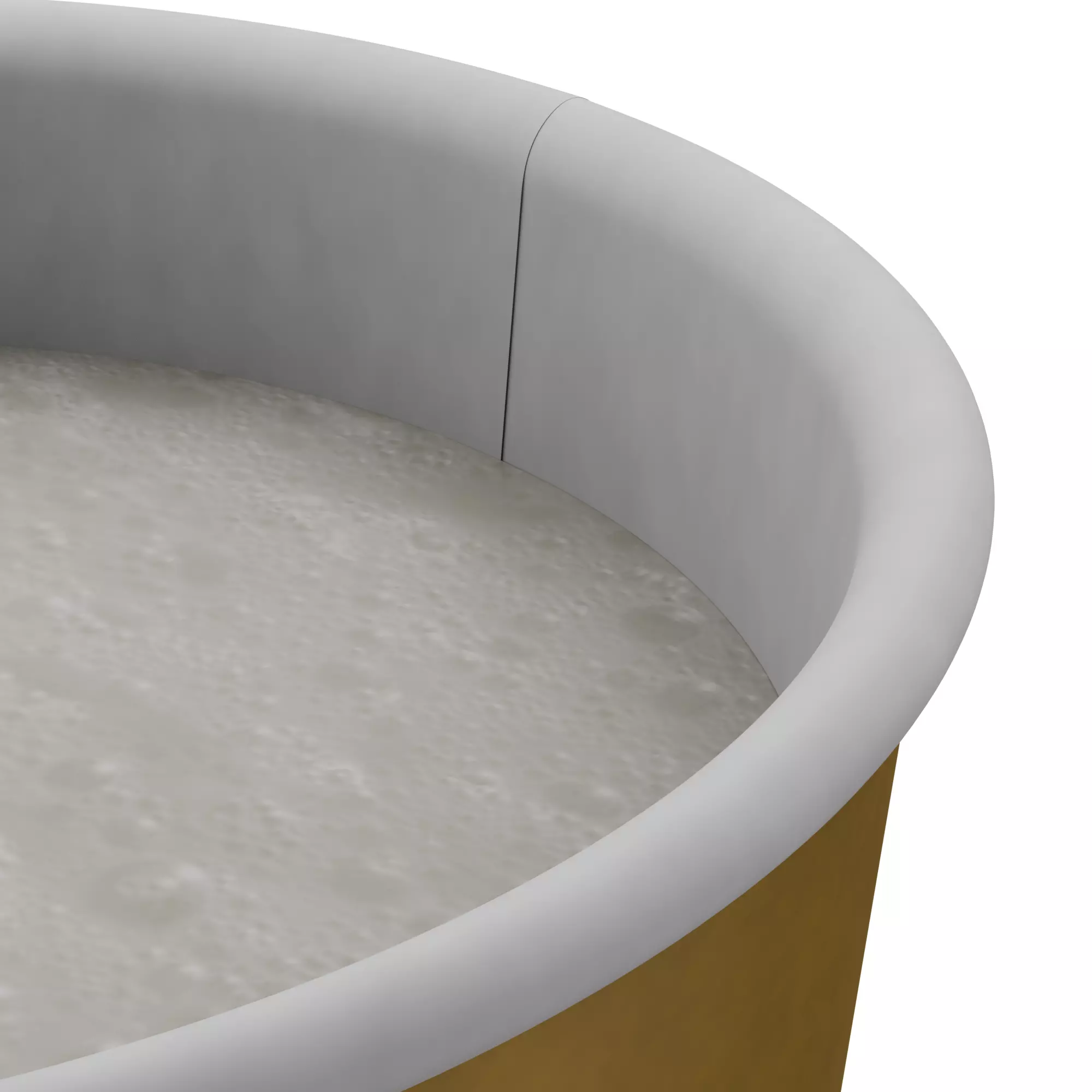 Cup To Go with Latte 3D model_27