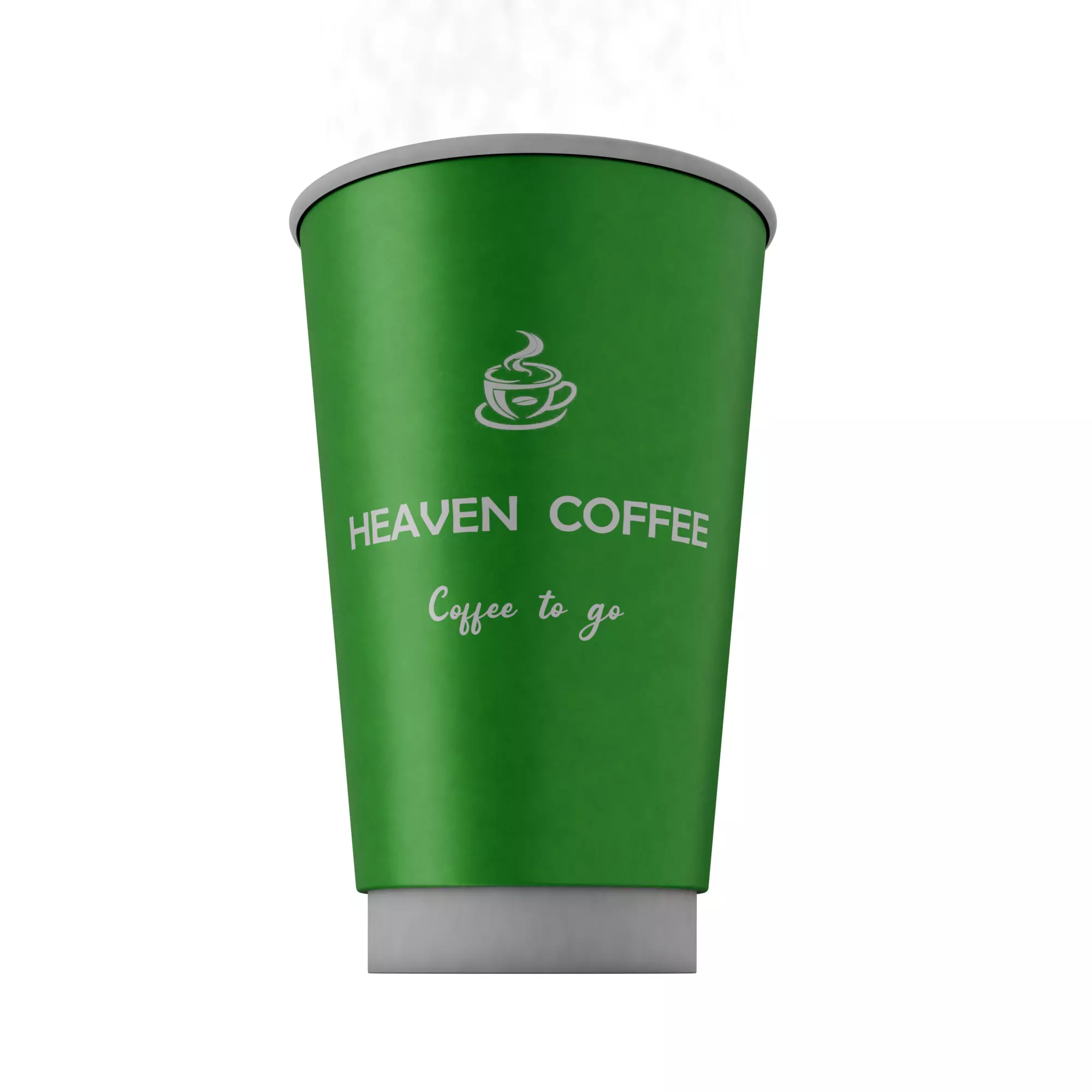 Cup To Go with Latte 3D model_19