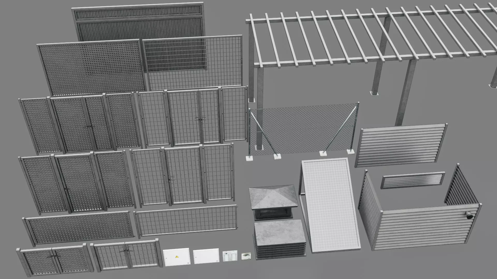 PACK CERRAJERIA 3D model_0