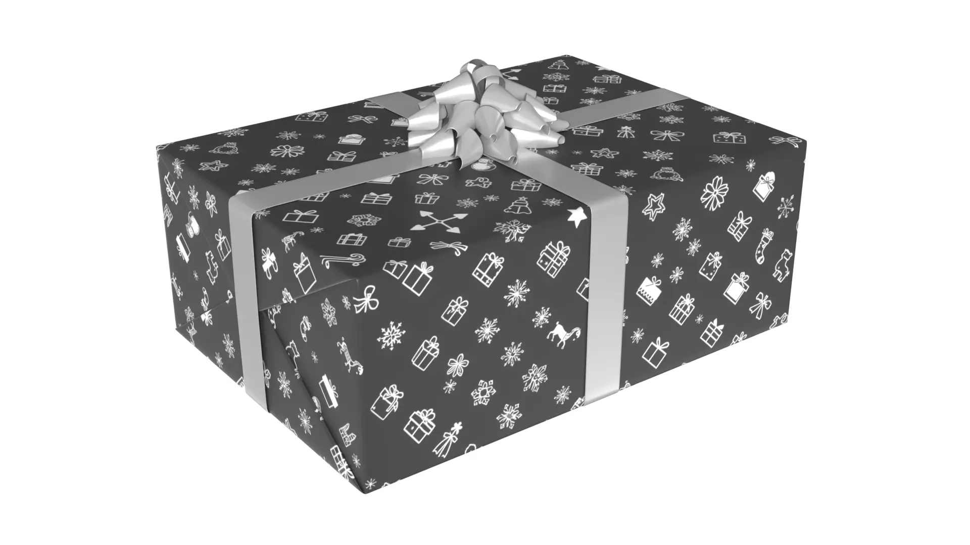 Christmas Present PBR 04 3D model