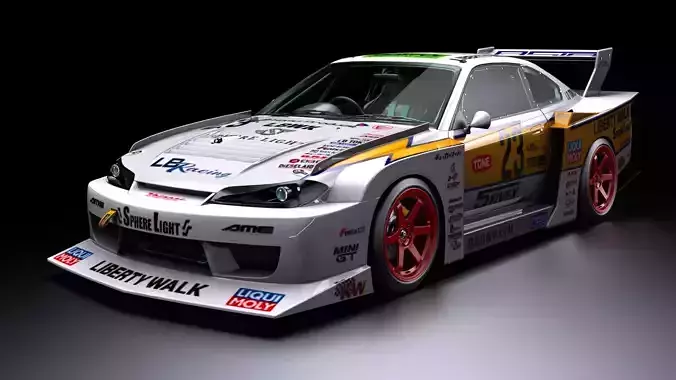 Liberty Walk Super Silhouette Nissan Silvia S15