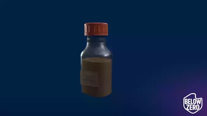 Soviet Chemical Reagent Bottle