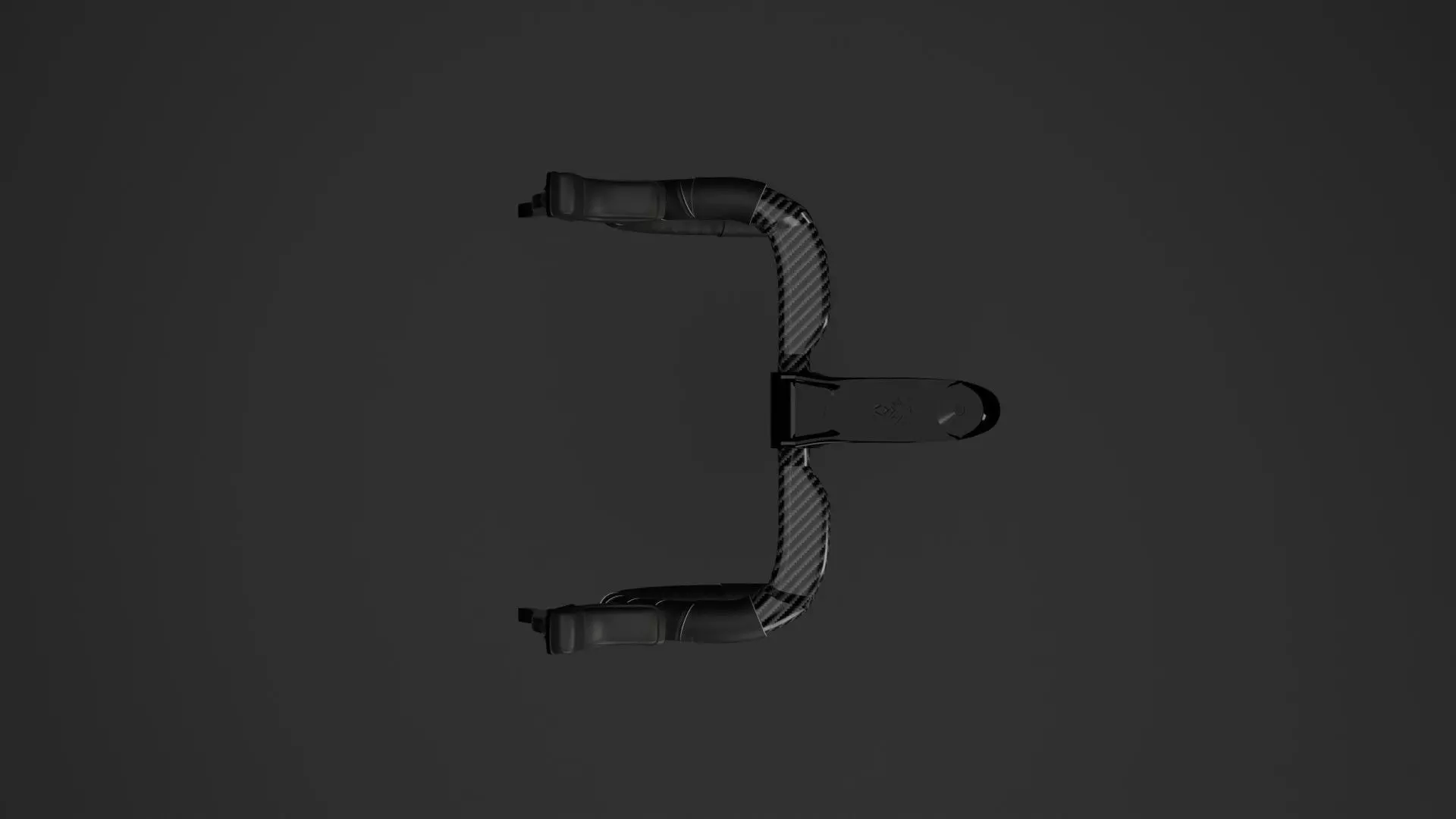 fixie road bike style Low-poly 3D model_8