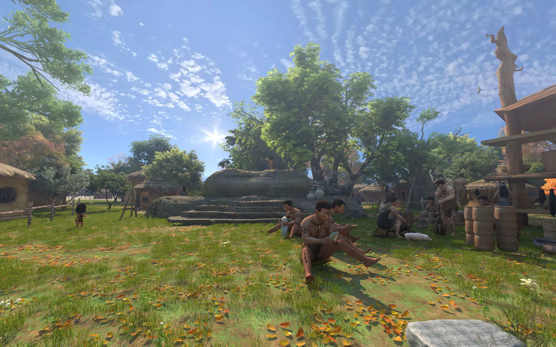 primitive society 3D model_11