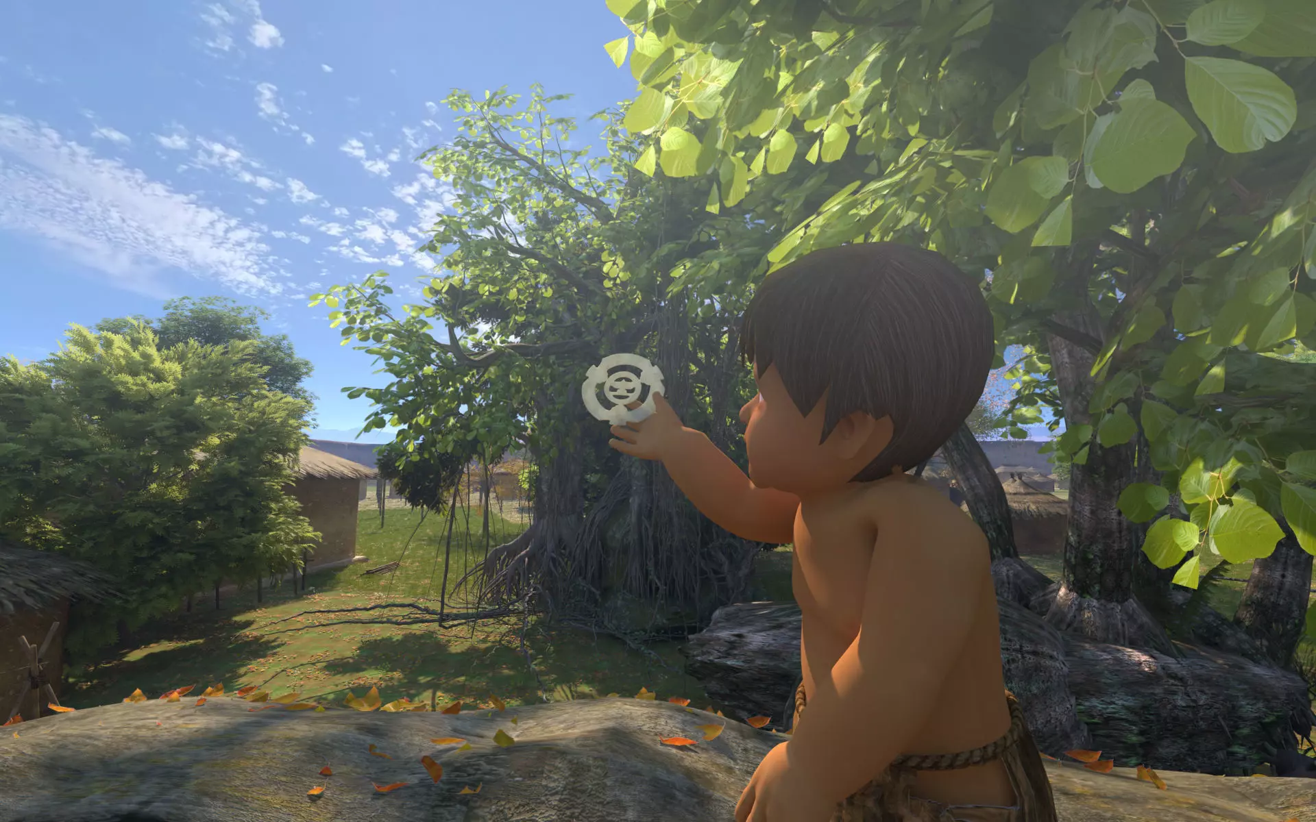 primitive society 3D model_14