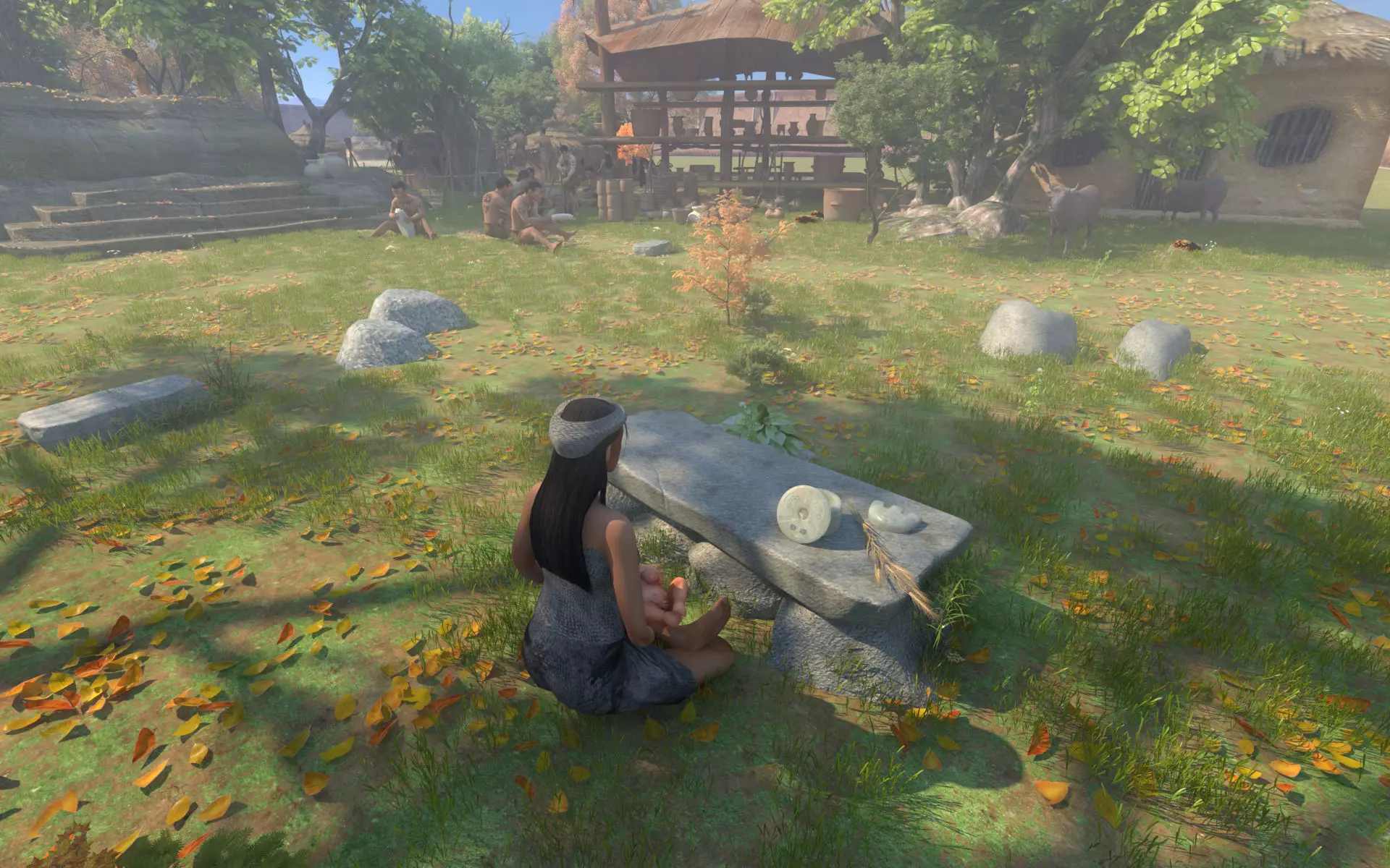 primitive society 3D model_0