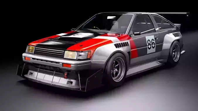 Toyota TRD N2 AE86 Levin