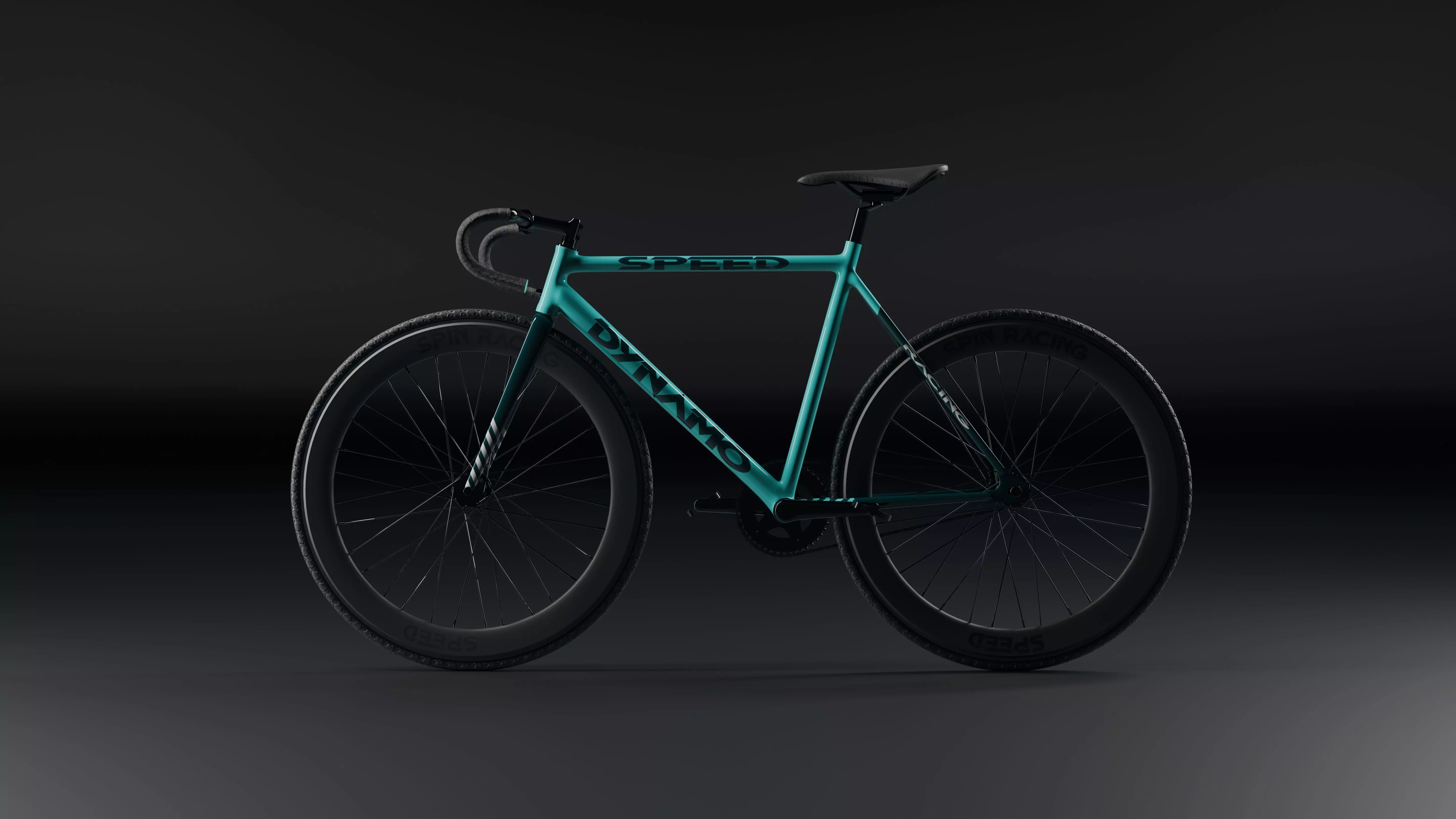 Fixie Classic Style 3D model_1
