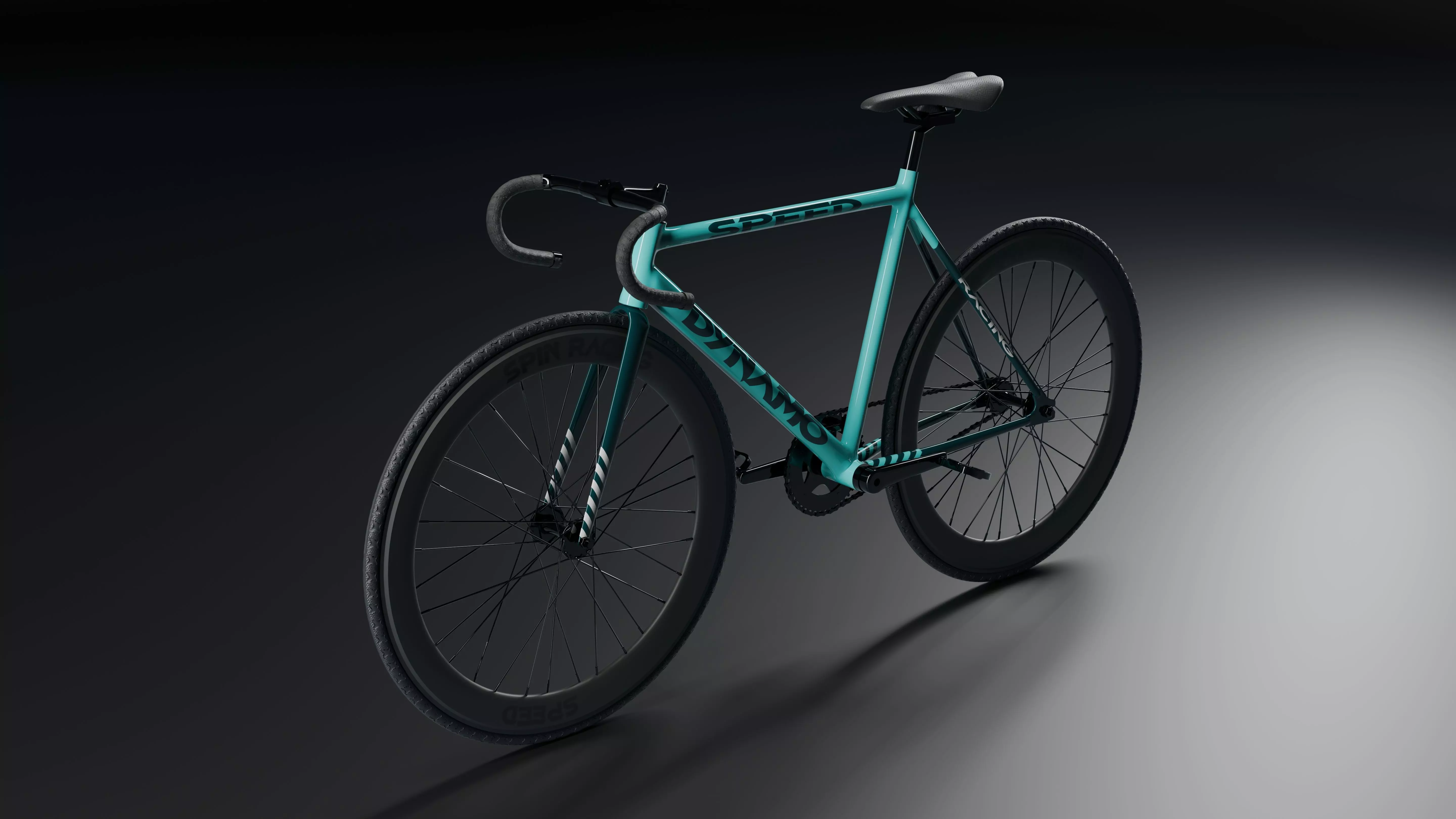 Fixie Classic Style 3D model_0