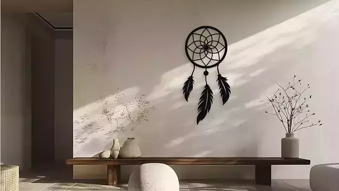 Dream Catcher Wall Decor Art