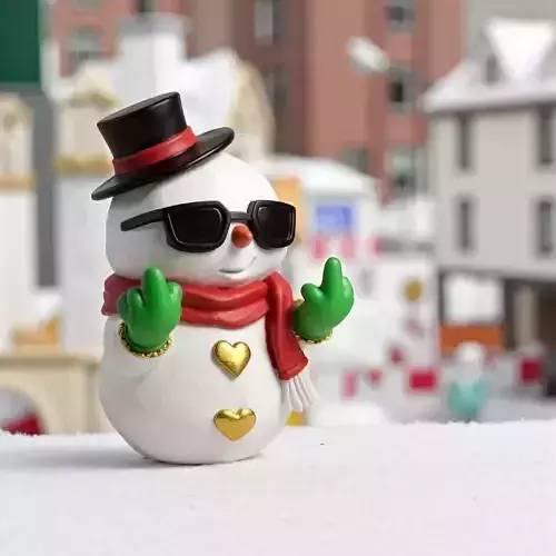 rebel snowman