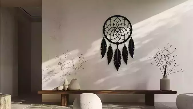 Dreamcatcher Wall Decor Art
