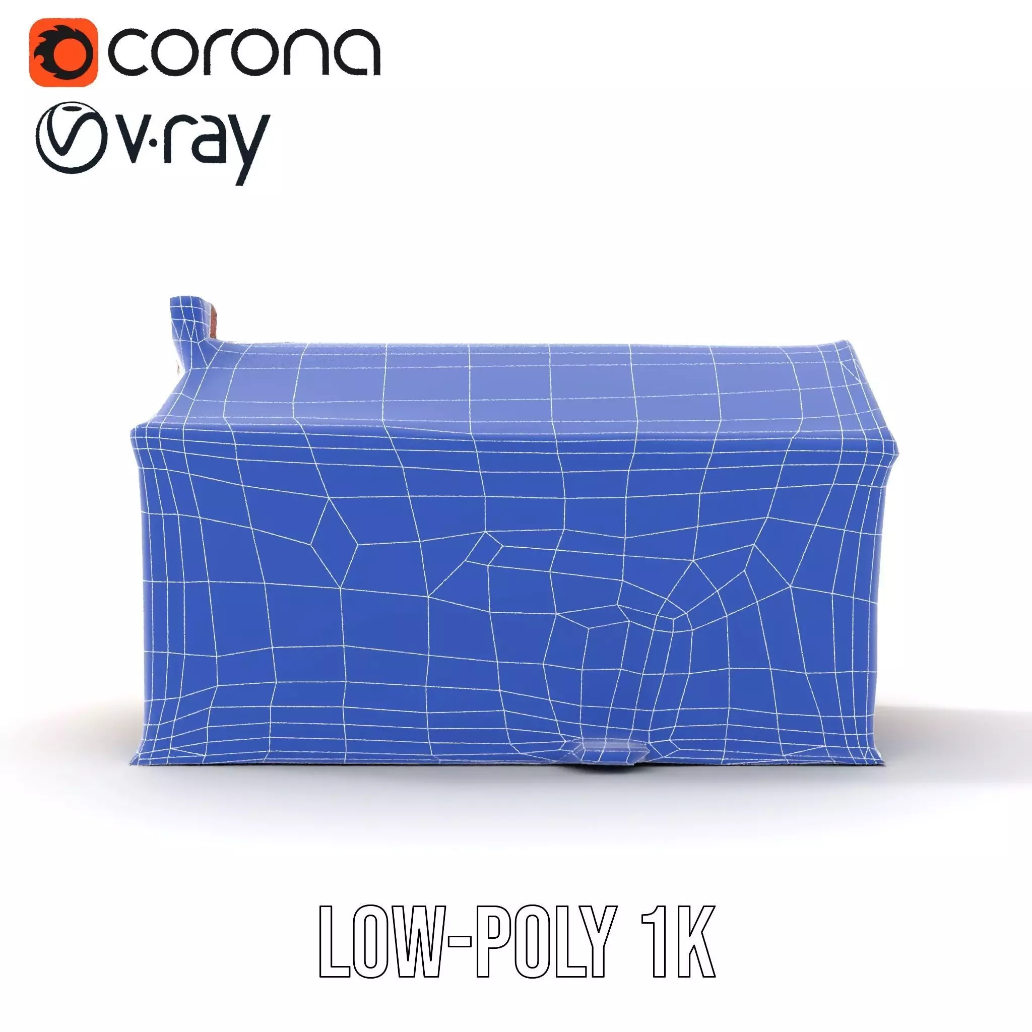 Rustic Brick House model pack Low-poly 3D model_21