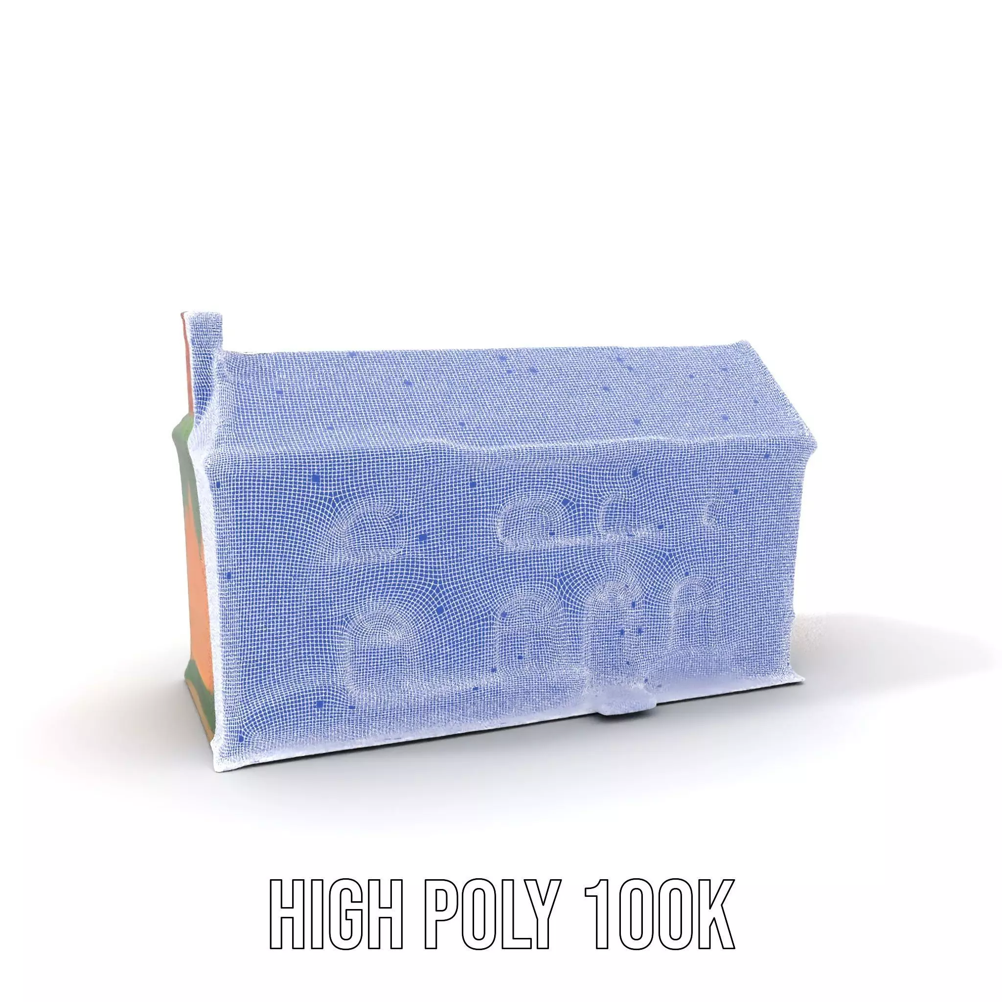 Rustic Brick House model pack Low-poly 3D model_5