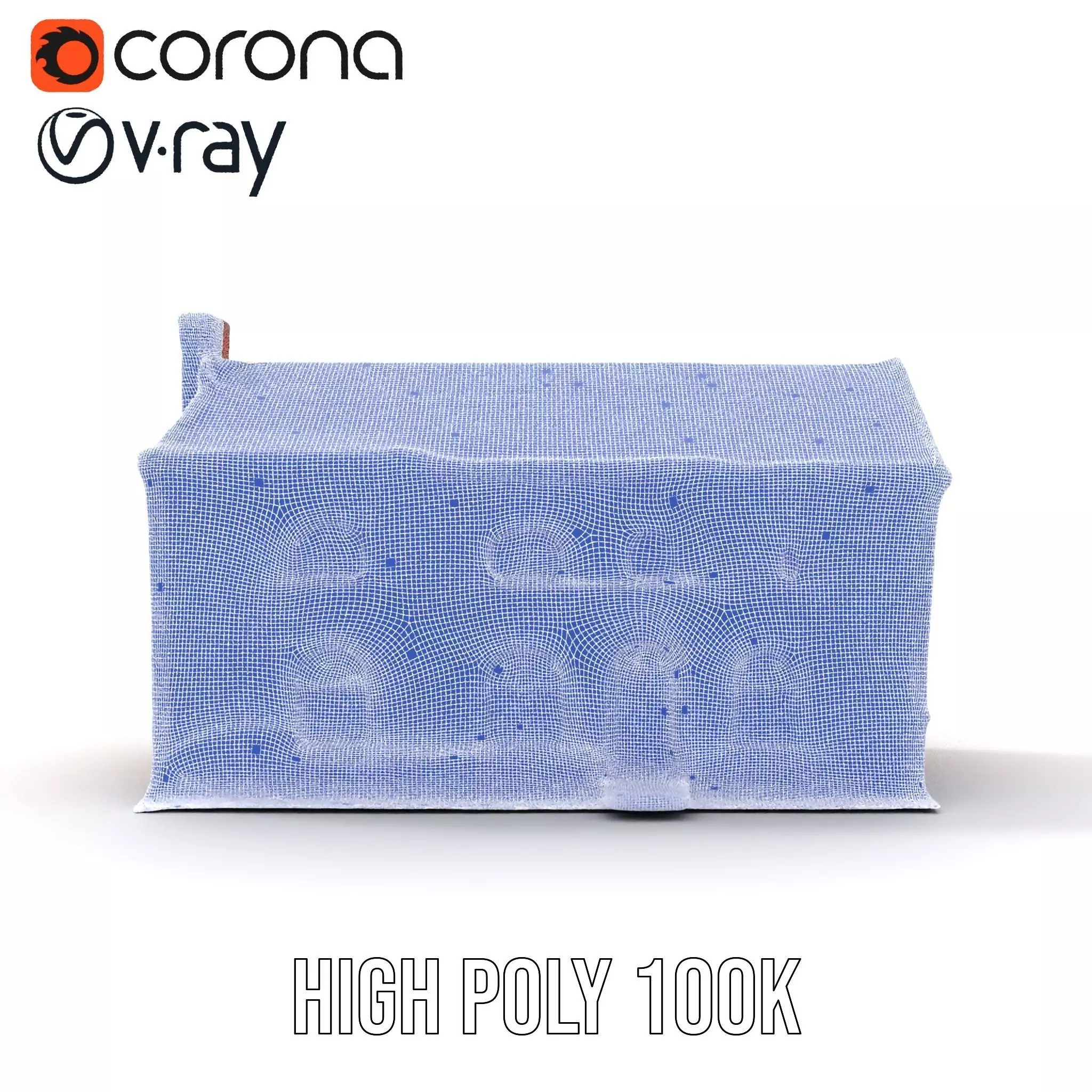 Rustic Brick House model pack Low-poly 3D model_32