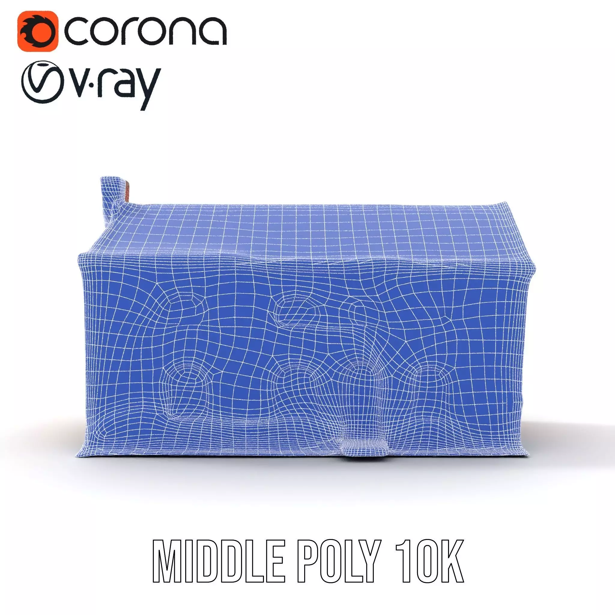 Rustic Brick House model pack Low-poly 3D model_23