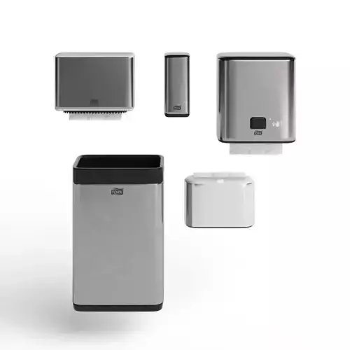 Tork INOX stainless steel dispensers set