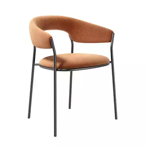 Archie Metal Chair by MDF Italia