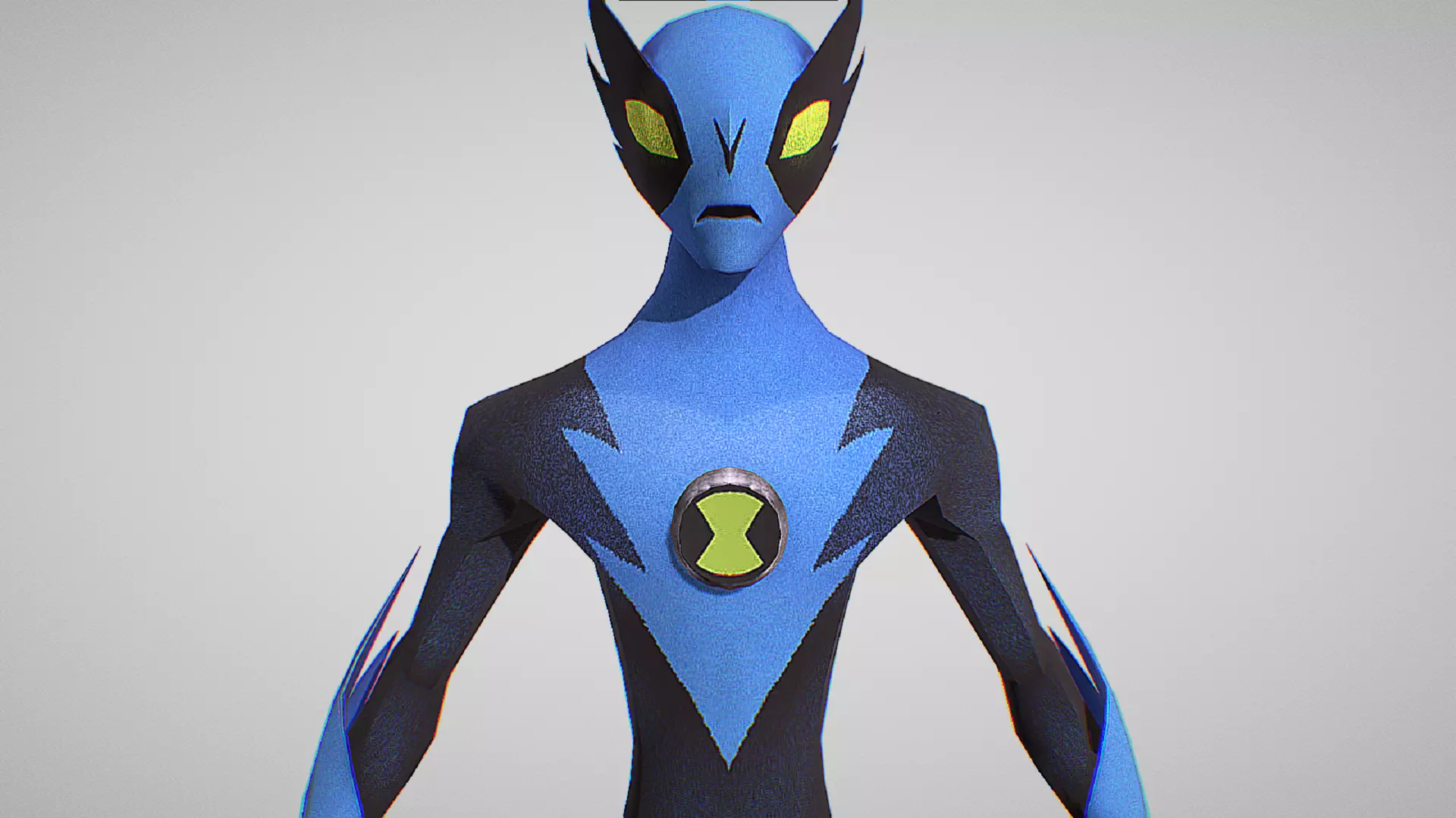 Fasttrack - Ben 10 Ultimate Alien - Galactic Racing Low-poly 3D model_0
