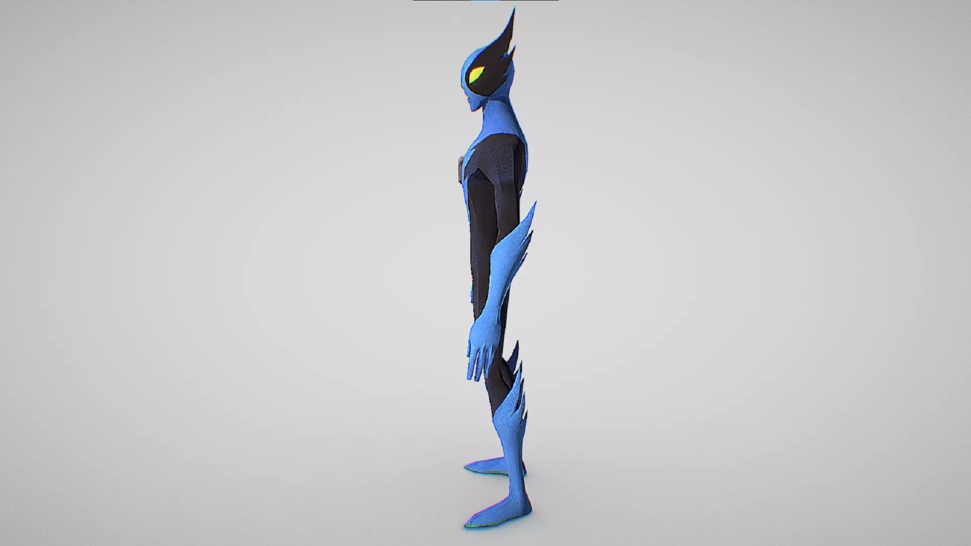 Fasttrack - Ben 10 Ultimate Alien - Galactic Racing Low-poly 3D model_5