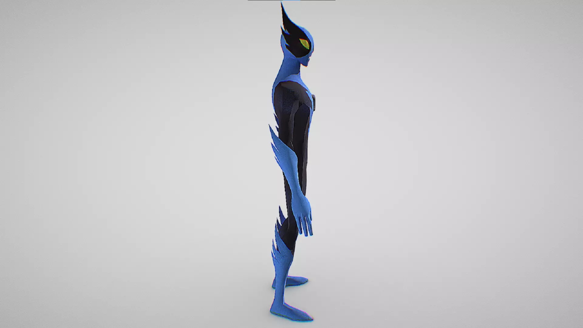 Fasttrack - Ben 10 Ultimate Alien - Galactic Racing Low-poly 3D model_4