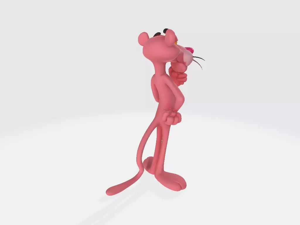 The Pink Panther Model 02 3D print model_3