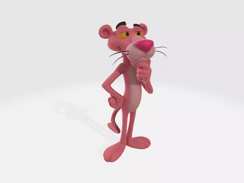 The Pink Panther Model 02 3D print model_0