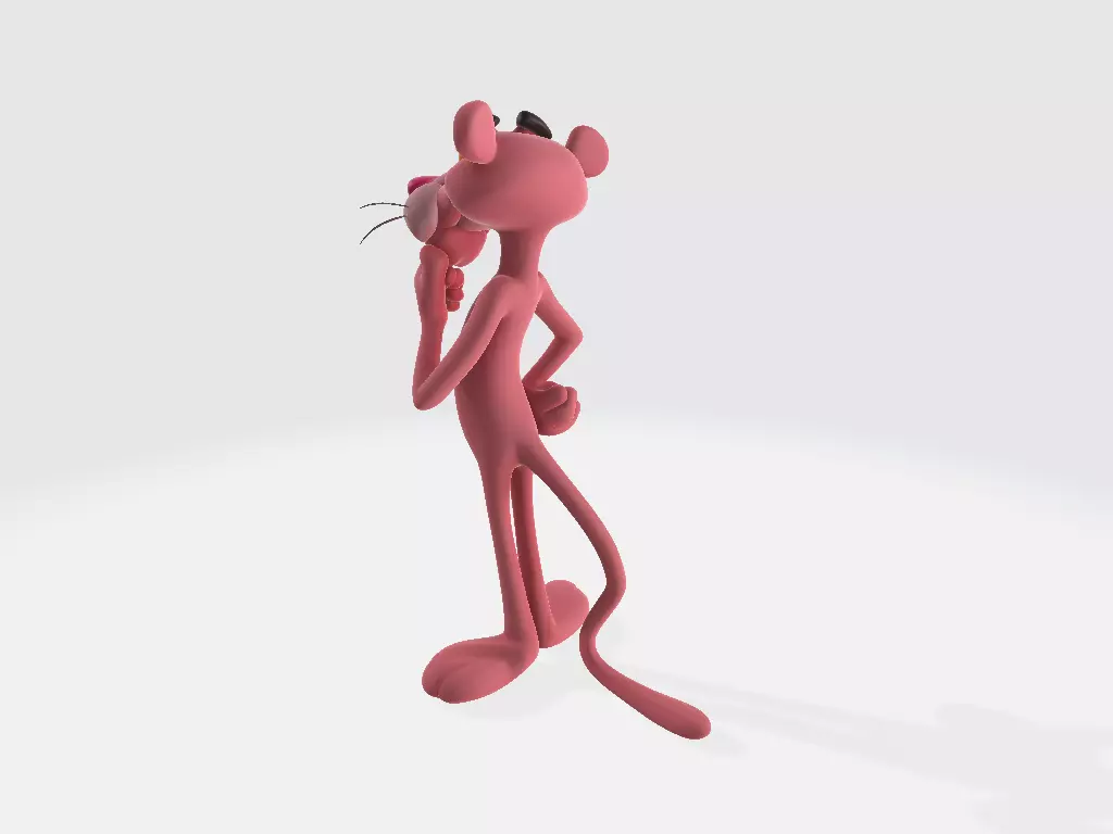The Pink Panther Model 02 3D print model_2