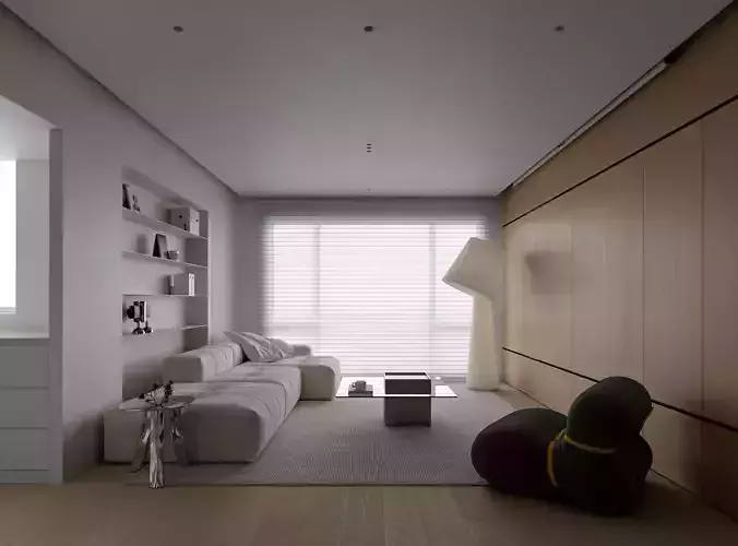 modern living  room interior 