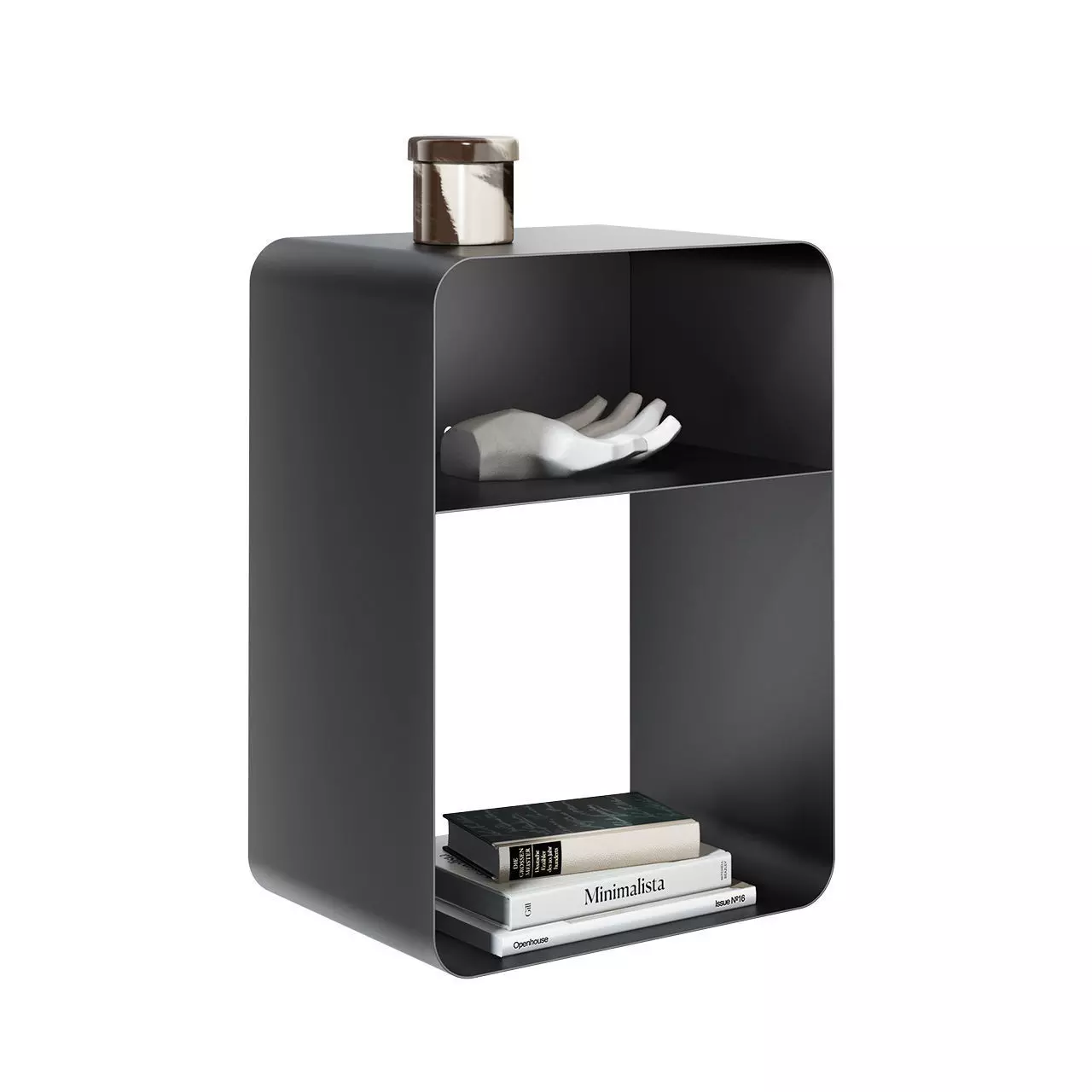 Damio Standing Nightstand by Metallbude 3D model_0