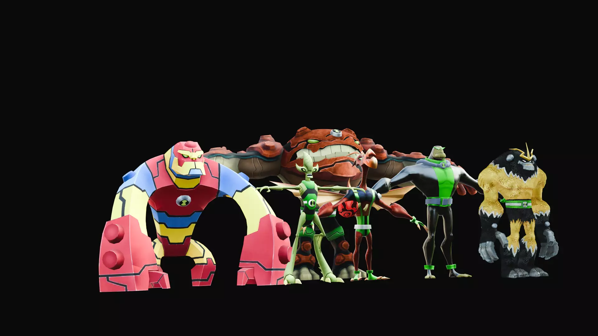 Ben 10 Omniverse 3D Model Pack 3D model_2