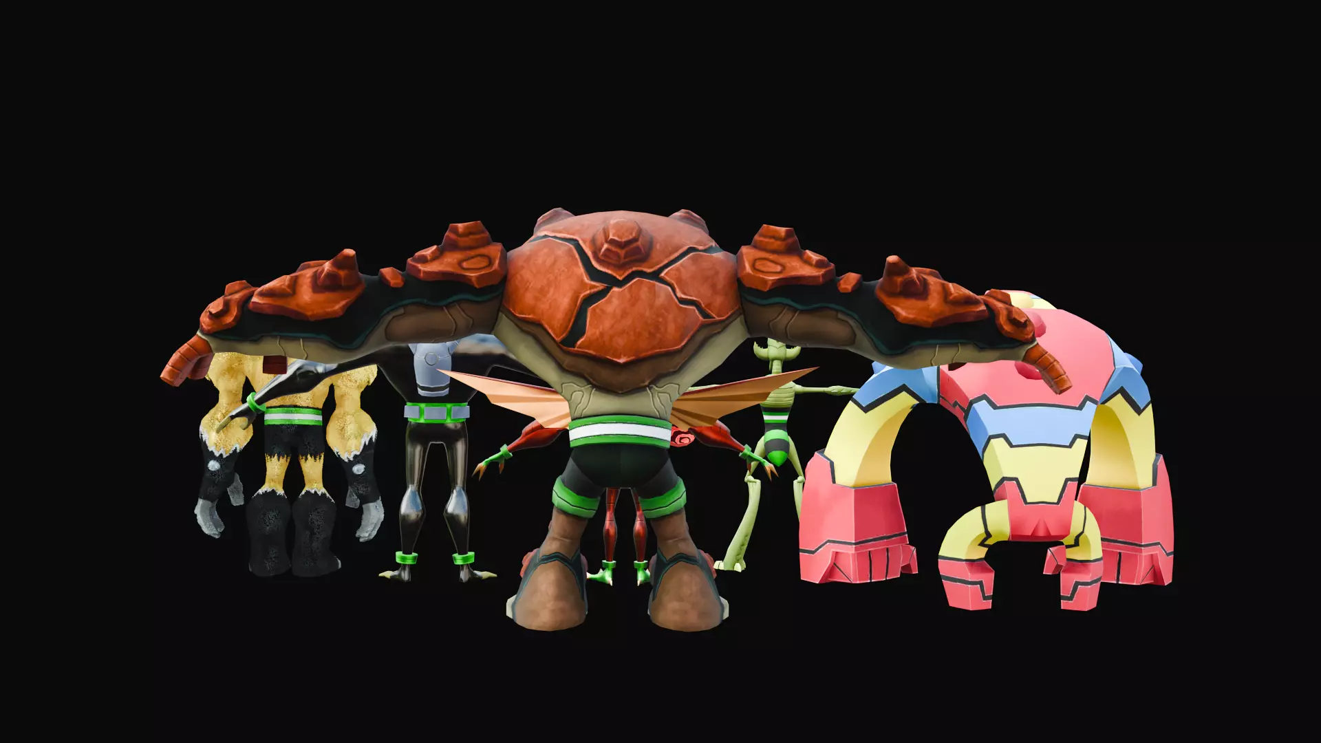 Ben 10 Omniverse 3D Model Pack 3D model_4