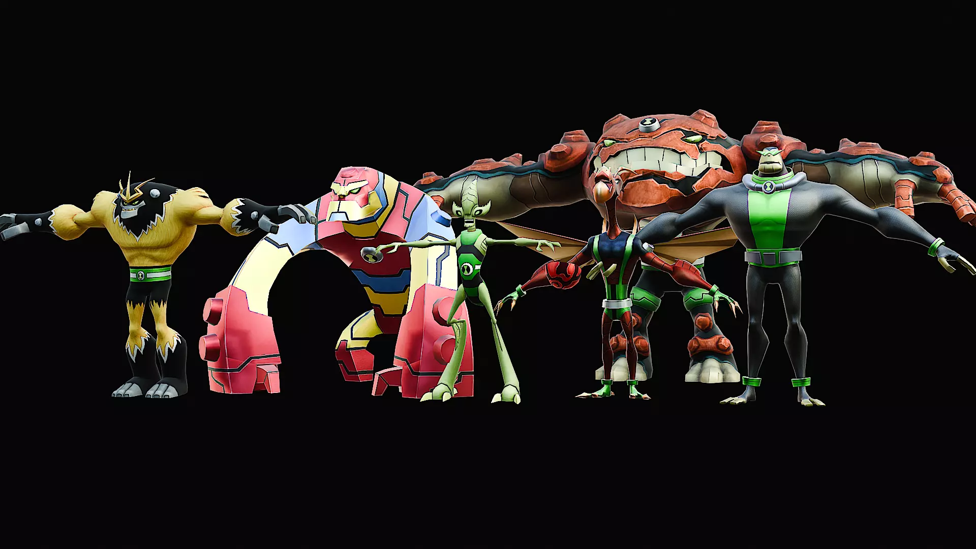 Ben 10 Omniverse 3D Model Pack 3D model_1