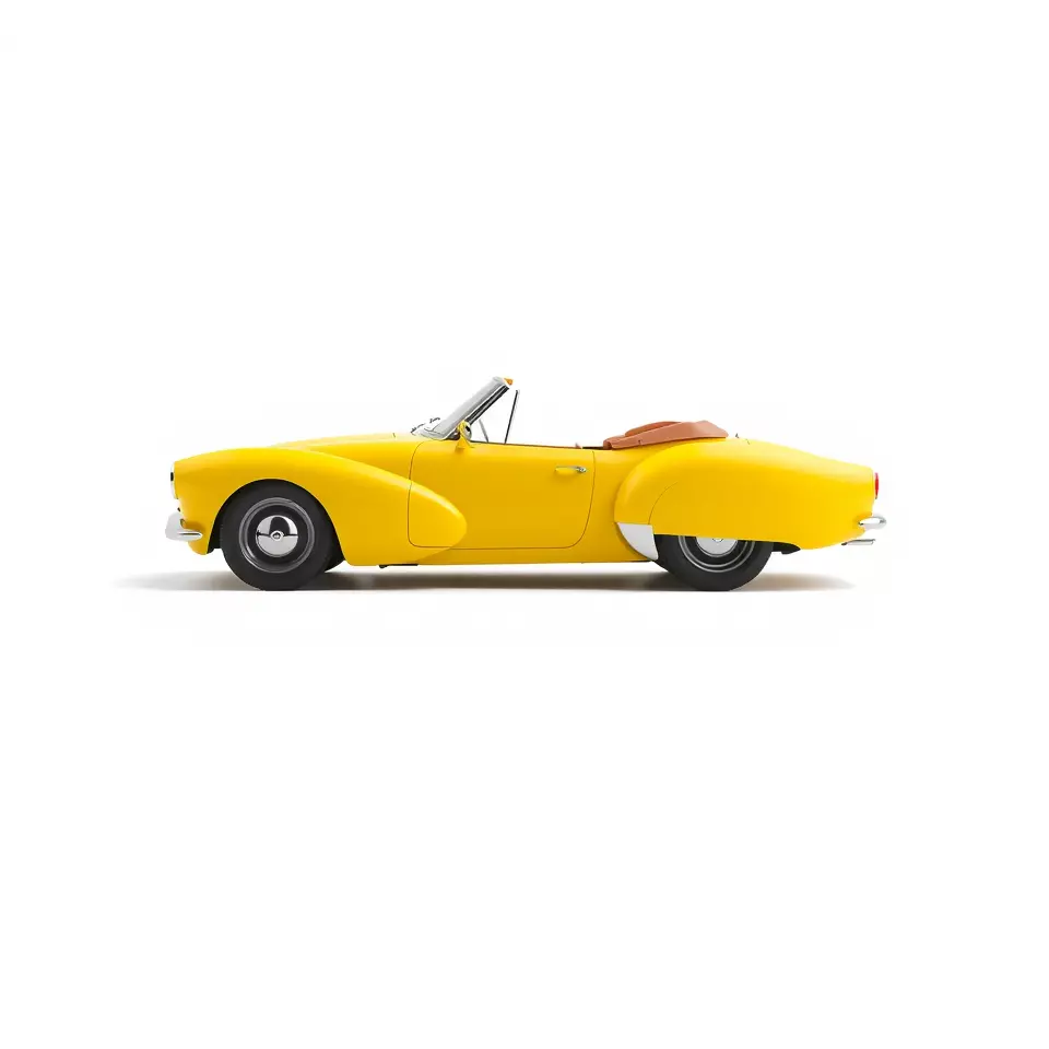 Sunny Convertible Classic model pack Low-poly 3D model_3