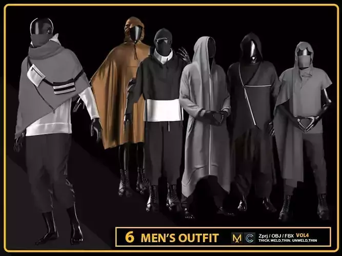6 MENS OUTFIT
