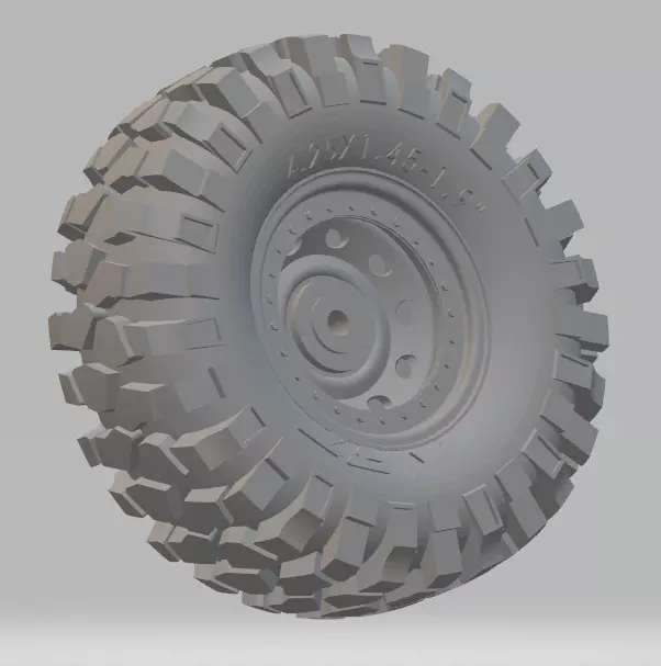 offroad wheel fix model 1 3D print model_0