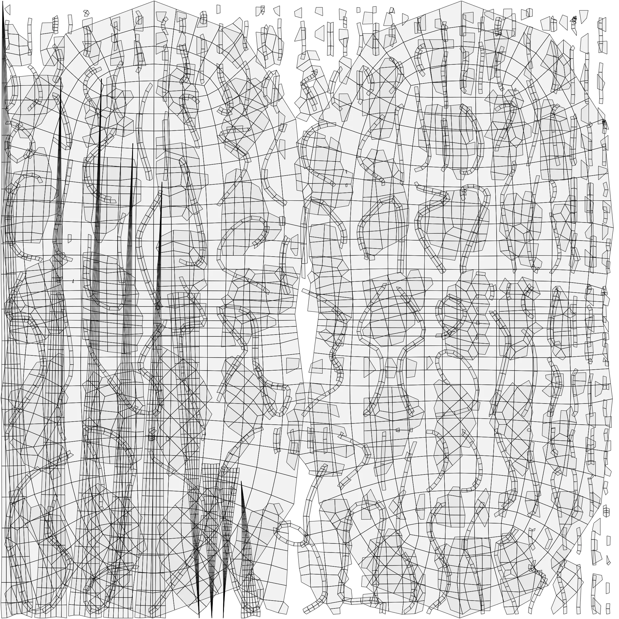 Animated microbes 1-5 Low-poly 3D model_20