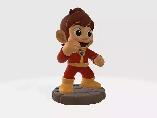 Alex Kidd New Pose