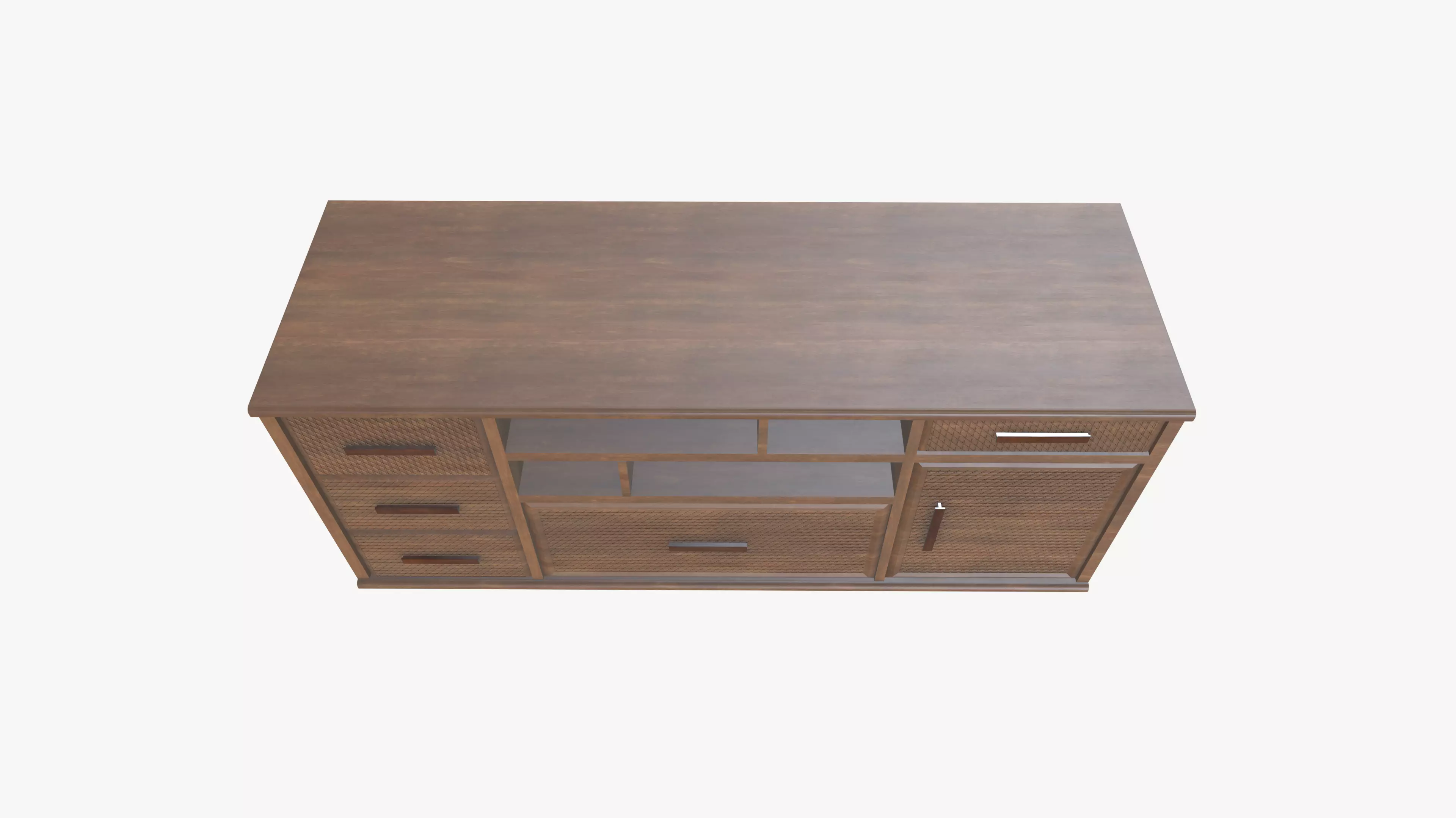 TV Cabinet 3D model_5